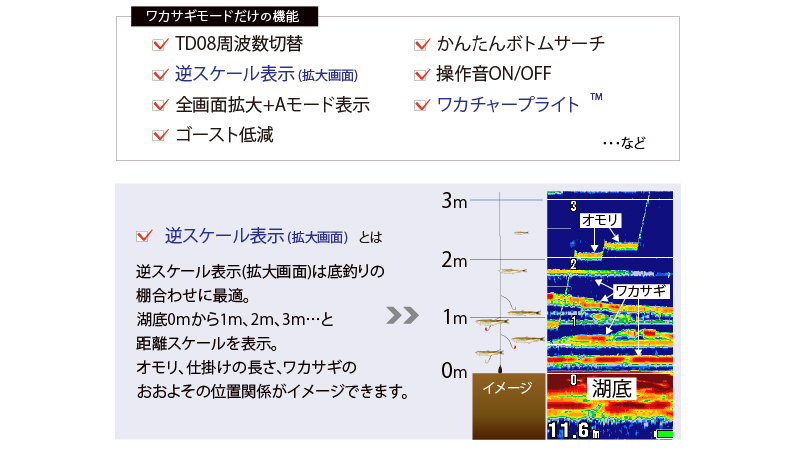 ワカサギモードの機能 ̳2025