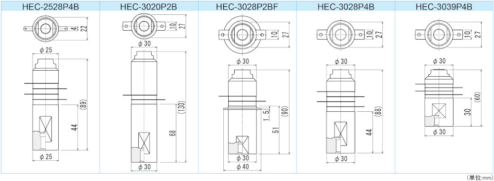 加工機外形φ25-30